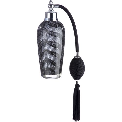 4063387507544 - Dekoobjekt CASABLANCA BY GILDE Parfümflakon Fascia Dekofiguren Gr B T 6 cm x 6 cm schwarz Deko-Objekte