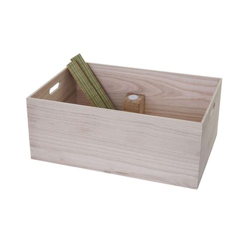 4057651264936 - Holzbox MCW-C20 Dekokiste Aufbewahrung Holzkiste Shabby-Look Vintage ~ 60x40x24cm naturbraun