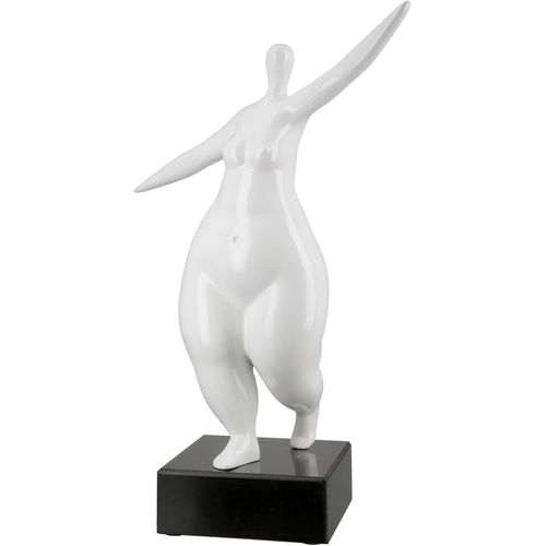 4063387524145 - Dekofigur CASABLANCA BY GILDE Skulptur Lady Dekofiguren Gr B H T 28 cm x 37 cm x 14 cm weiß Deko-Objekte