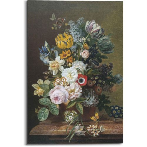 8714597614213 - Wandbild REINDERS Wandbild Stillleben mit Blumen Alte Meister - Schmetterling Bilder Gr B H 60 cm x 90 cm Stillleben 1 St grün Kunstdrucke 8714597614213 - Wandbild REINDERS Wandbild Stillleben mit Blumen Alte Meister - Schmetterling Bilder Gr B H 60 cm x 90 cm Stillleben 1 St grün Kunstdrucke