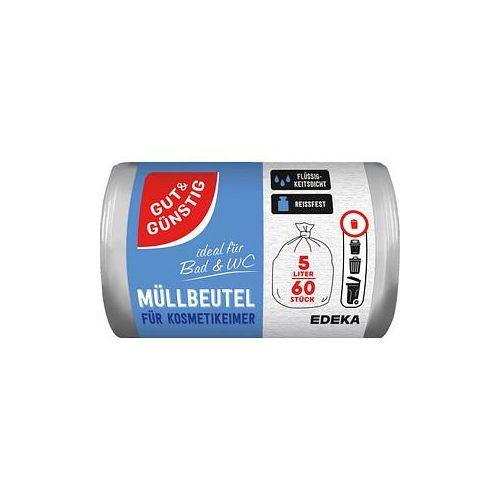 4311501526897 - Müllbeutel 2996403003 transparent 5 Liter offen 4311501526897 60 Stück