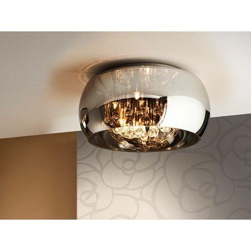 8435435305185 - Schuller Argos - 5 Light Crystal Flush Deckenleuchte Chrom Spiegel G9