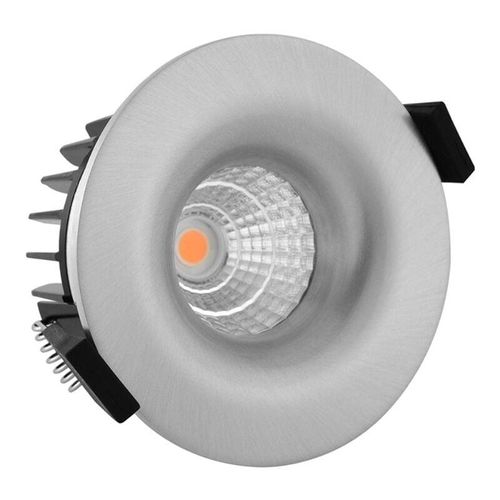 8719157002301 - Markenlos - Noxion LED-Spot Gimax Aluminium 6W 400lm 36D - 927 Extra Warmweiß Ausschnitt 74mm - IP44 - Höchste Farbwiedergabe - - 2700K - Extra