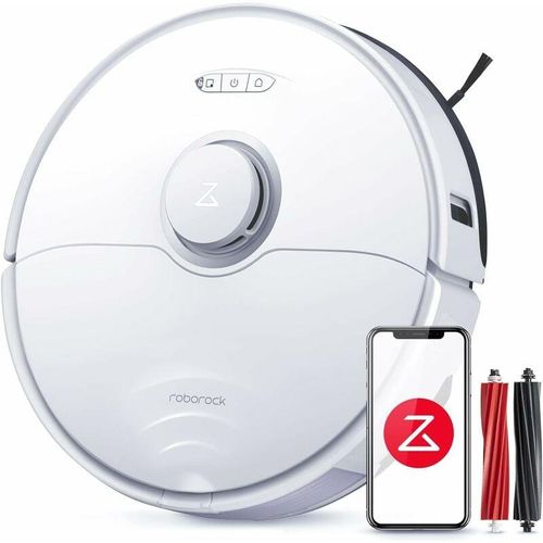 6970995782585 - S7 Aspirateur Robot Blanc - Robot Aspirateur Lavant connecté Wifi- Alexa- 2500Pa- LiDAR Navigation- APP - 5200mAh - Roborock 6970995782585 - S7 Aspirateur Robot Blanc - Robot Aspirateur Lavant connecté Wifi- Alexa- 2500Pa- LiDAR Navigation- APP - 5200mAh - Roborock
