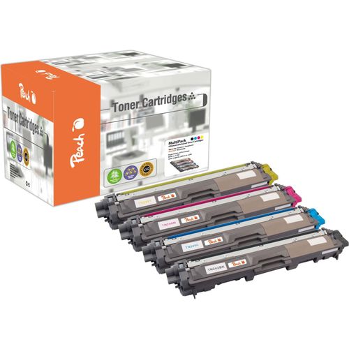7640169584732 - B242 4 Tonermodule XL (bk c m y) ersetzt Brother TN-242 TN-246 für zB Brother DCP -9022 CDW Brother HL -3142 CW Brother HL -3152 CDW (wiederaufbereitet)