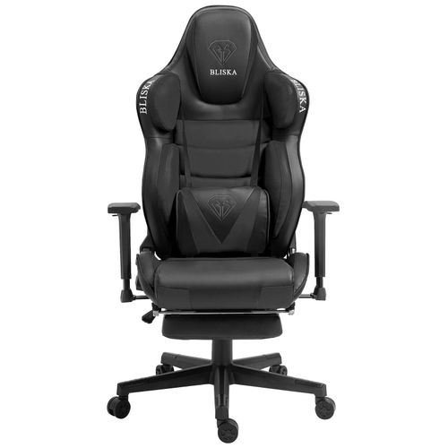 4250931569725 - Trisens - Gaming Stuhl Chair Racing Chefsessel mit Sportsitz und ergonomsichen 4D-Armlehnen Schwarz 4250931569725 - Trisens - Gaming Stuhl Chair Racing Chefsessel mit Sportsitz und ergonomsichen 4D-Armlehnen Schwarz