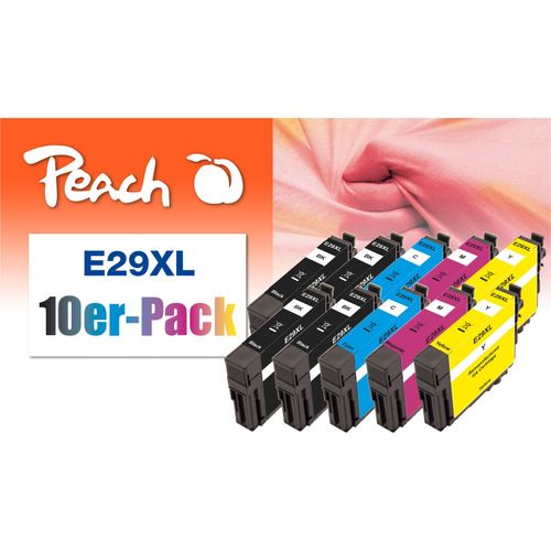 7640182387013 - E29 10 Druckerpatronen XL (2*bk bk c m y) ersetzt Epson T2996 No 29XL C13T29964010 für zB Epson Expression Home XP -235 (wiederaufbereitet) 7640182387013 - E29 10 Druckerpatronen XL (2*bk bk c m y) ersetzt Epson T2996 No 29XL C13T29964010 für zB Epson Expression Home XP -235 (wiederaufbereitet)