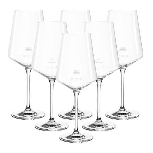 4045037326422 - Weißweingläser geeicht Puccini Gastro-Edition 02 l 6er Set