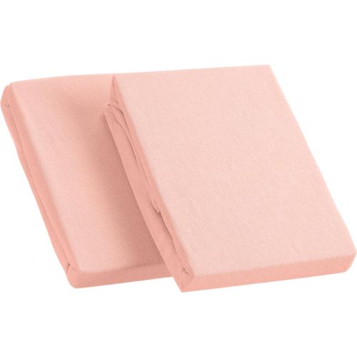 2100000792849 - Frottee Spannbetttuch im Doppelpack rosa ca 90 – 100 x 200 cm 2100000792849 - Frottee Spannbetttuch im Doppelpack rosa ca 90 – 100 x 200 cm