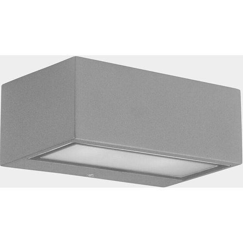 8435381454050 - Leds-c4 - Aplique Ip66 Nemesis Aluminium 70170Mm R7S 100W Gris 640Lm