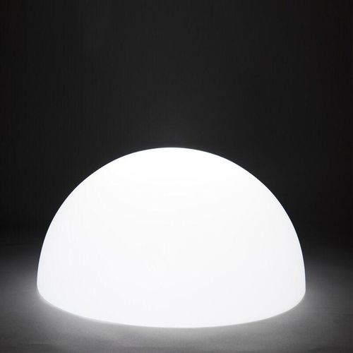 8034135342447 - Idralite - Halbkugelförmige Weisslichtlampe aus Polyethylen mod Babymoon ø 40 cm