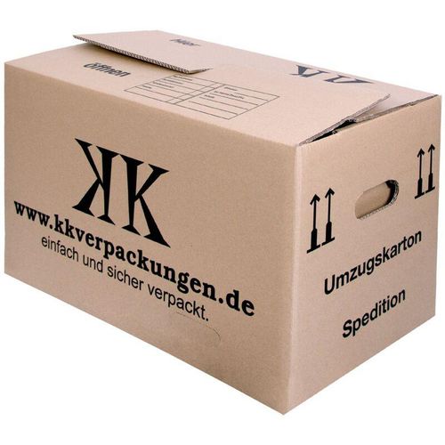 4058592300134 - - 5x neu umzugskartons xxl 2-WELLIG - 660 x 360 x 405mm 50 Kg Belastbarkeit - Braun