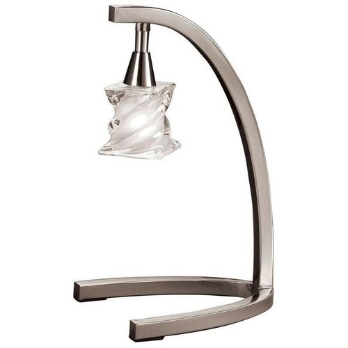 8435153230332 - Inspired Lighting - Inspired Mantra Salomon sn Salomon Tischleuchte 1 Licht G9 satiniertes Nickel