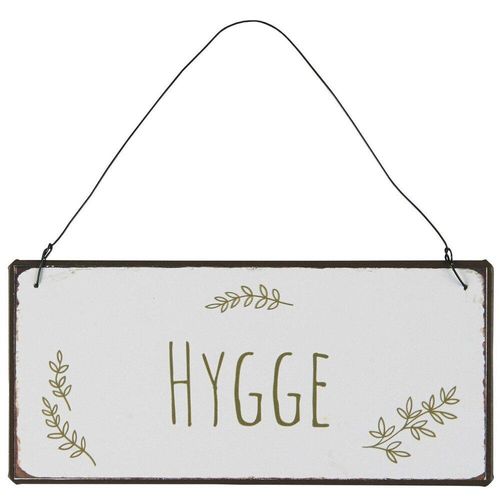 5709898354657 - Ib Laursen Metallschild Hygge grüne Schrift 15 x 7 cm 5709898354657 - Ib Laursen Metallschild Hygge grüne Schrift 15 x 7 cm