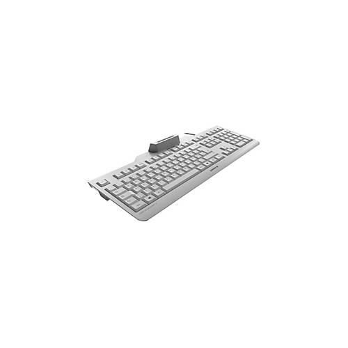 4025112090110 - CHERRY Secure Board 10 USB Tastatur Deutsch QWERTZ Weiß Grau Chipkarten-Leser