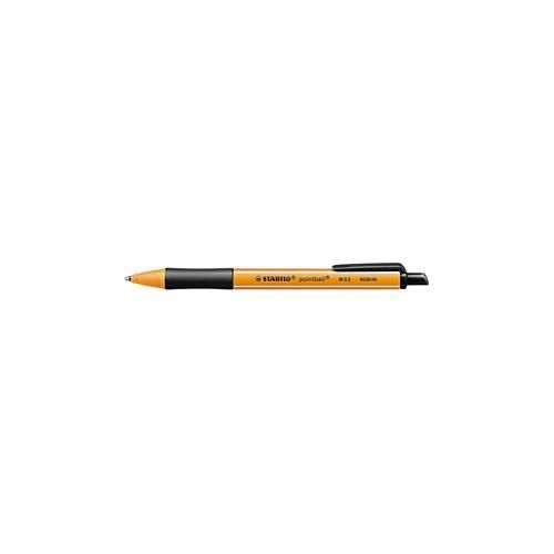 4006381437004 - STABILO® Kugelschreiber pointball Druckmechanik dokumentenecht Strichstärke 05 mm 10 Stk schwarz 4006381437004 - STABILO® Kugelschreiber pointball Druckmechanik dokumentenecht Strichstärke 05 mm 10 Stk schwarz