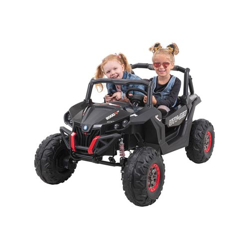 4056551059888 - Kinder-Elektroauto UTV Buggy MX Allrad 4x4 (Schwarz) 4056551059888 - Kinder-Elektroauto UTV Buggy MX Allrad 4x4 (Schwarz)