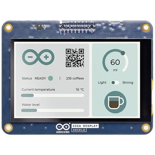 7630049203419 - Giga Display Shield Touchscreen-Monitor 101 cm (397 Zoll) 800 x 480 Pixel - Arduino