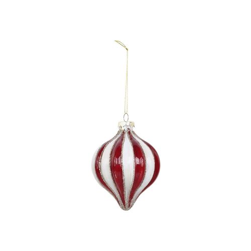 5712750345458 - Chic Antique Weihnachtskugel Nostalgica H9 D8 cm cherry 5712750345458 - Chic Antique Weihnachtskugel Nostalgica H9 D8 cm cherry