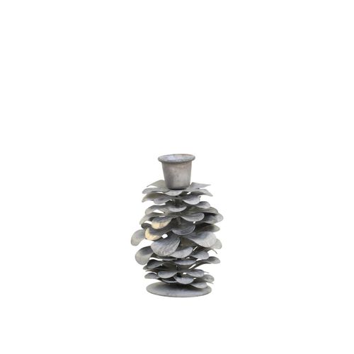 5712750344888 - Chic Antique Kerzenständer Zapfen H10 Ø5 cm antique zink 5712750344888 - Chic Antique Kerzenständer Zapfen H10 Ø5 cm antique zink