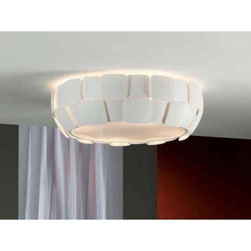 8435435312886 - Schuller Lighting - Schuller Quios - 4 Light Flush Deckenleuchte Mattweiß E27