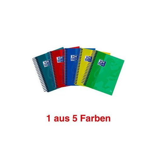 8412771018627 - Collegeblock 400088285 European Book kariert   kariert Rand beidseitig A6+ 90g sortiert 120 Blatt 8412771018627 Oxford