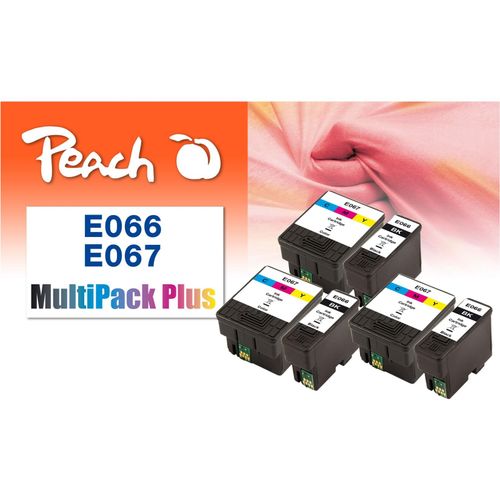 7640162839945 - E661 6 Druckerpatronen bk ersetzt Epson T0661 T0670 C13T06624010 für zB Epson Stylus C 48