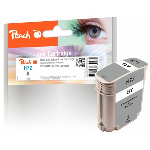 7640173430582 - HP 72 GY Druckerpatrone gy ersetzt HP No 72 GY C9401A für zB HP DesignJet T 1100 24 Inch HP DesignJet T 1100 44 Inch HP DesignJet T 1100 MFP (wiederaufbereitet) 7640173430582 - HP 72 GY Druckerpatrone gy ersetzt HP No 72 GY C9401A für zB HP DesignJet T 1100 24 Inch HP DesignJet T 1100 44 Inch HP DesignJet T 1100 MFP (wiederaufbereitet)