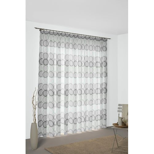 4004567297312 - Vorhang WIRTH Zirbello Gardinen Gr 145 cm Multifunktionsband 132 cm grün (mint) Esszimmergardinen