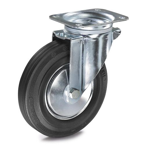 4250615286733 - Vollgummi-Reifen Rad-Ø x Breite 80 x 25 mm Lenkrolle Proroll 4250615286733 - Vollgummi-Reifen Rad-Ø x Breite 80 x 25 mm Lenkrolle Proroll
