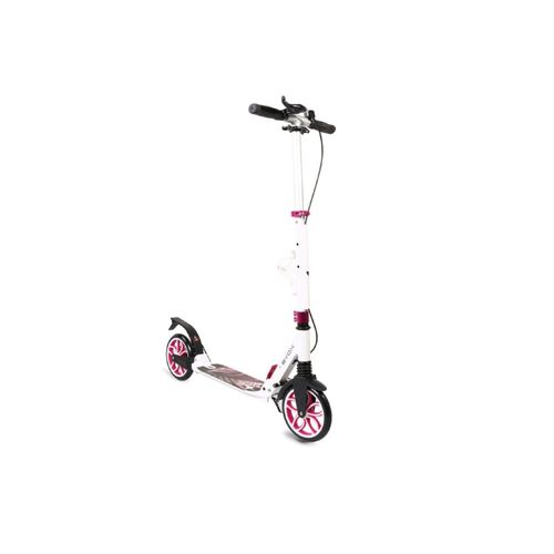 3800146225292 - Byox Kinderroller Fiore klappbar Stoßdämpfer Flaschenhalter Bremse bis 100 kg pink