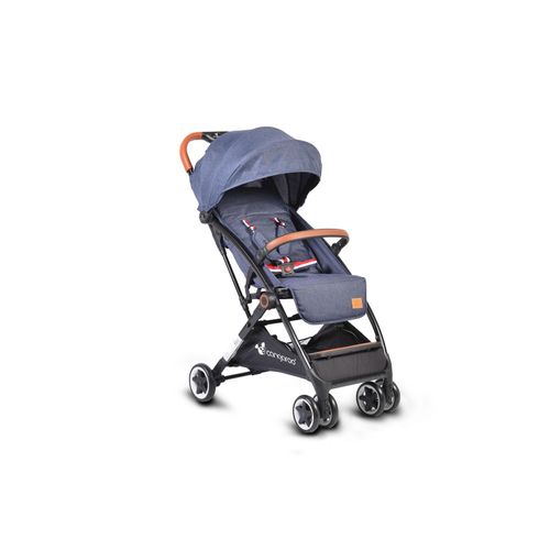 3800146235208 - Kinderwagen Buggy Paris Kunstleder Aluminiumrahmen verstellbar klappbar in blau 3800146235208 - Kinderwagen Buggy Paris Kunstleder Aluminiumrahmen verstellbar klappbar in blau