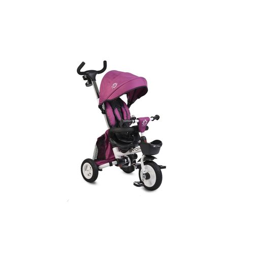 3800146230296 - Byox Tricycle Flexy Lux 3 in 1 Dreirad klappbar Gummireifen drehbarer Sitz lila 3800146230296 - Byox Tricycle Flexy Lux 3 in 1 Dreirad klappbar Gummireifen drehbarer Sitz lila
