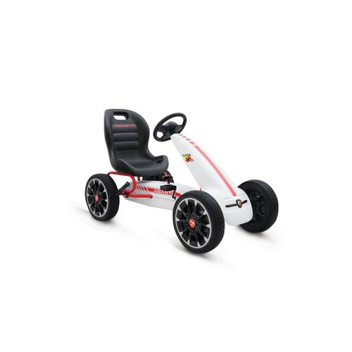 3800146242718 - Kinder Gokart Abarth 500 Assetto mit EVA-Reifen Handbremse ab 3 Jahre weiß 3800146242718 - Kinder Gokart Abarth 500 Assetto mit EVA-Reifen Handbremse ab 3 Jahre weiß