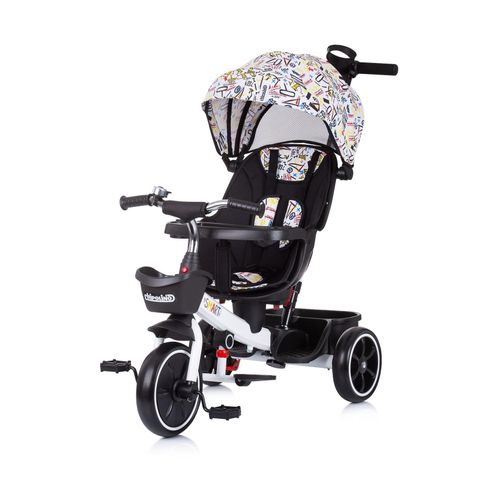 3800931050535 - Tricycle 4 in1 Smart Schiebestange Sitz drehbar Flaschenhalter Tablett weiß 3800931050535 - Tricycle 4 in1 Smart Schiebestange Sitz drehbar Flaschenhalter Tablett weiß