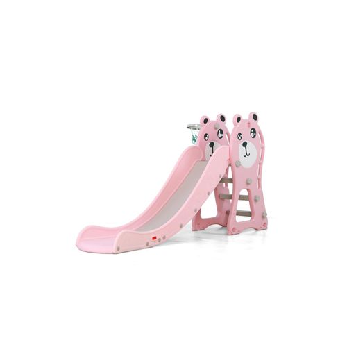 3800146220303 - Kinderrutsche Pooh 18024 Basketballkorb bis 40 kg 172 cm Rutschlänge in rosa 3800146220303 - Kinderrutsche Pooh 18024 Basketballkorb bis 40 kg 172 cm Rutschlänge in rosa