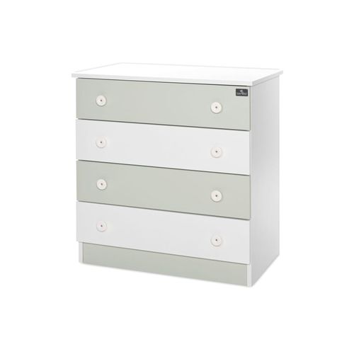3800166104355 - Kommode Dresser 81 x 50 x 86 cm 4 große Schubladen schnelle Montage grün 3800166104355 - Kommode Dresser 81 x 50 x 86 cm 4 große Schubladen schnelle Montage grün