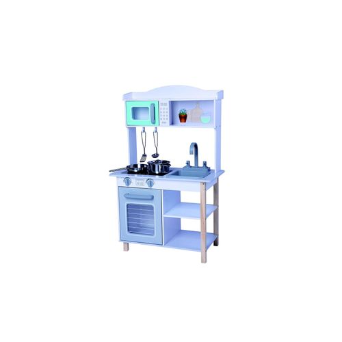3800146220365 - Kinderküche Mila Holz 7256A Backofen 2 Kochplatten Spüle Mikrowelle Regale hellblau 3800146220365 - Kinderküche Mila Holz 7256A Backofen 2 Kochplatten Spüle Mikrowelle Regale hellblau
