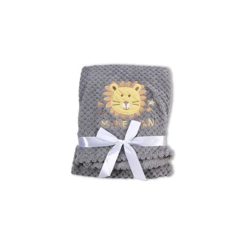 3800146263966 - Babydecke Freya Größe 80 x 110 cm kuschelige Babydecke aus Fleece grau 3800146263966 - Babydecke Freya Größe 80 x 110 cm kuschelige Babydecke aus Fleece grau
