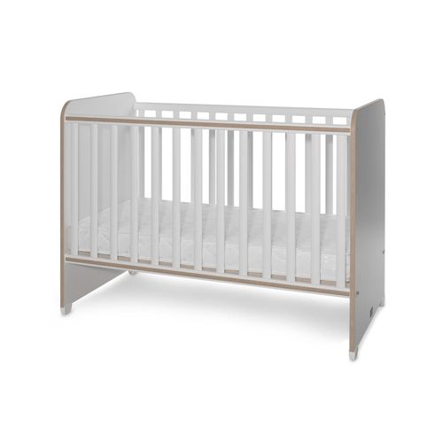 3800166105192 - Babybett Sweet Dream 124 x 68 x 95 cm Unterbettrahmen mit zwei Ebenen hellbraun
