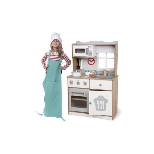 3800146221614 - Kinderküche 7253 aus Holz 935 cm Spülbecken Herd Mikrowelle Uhr 14-tlg braun 3800146221614 - Kinderküche 7253 aus Holz 935 cm Spülbecken Herd Mikrowelle Uhr 14-tlg braun