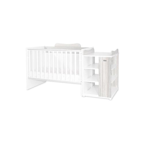 3800166103037 - Babybett Multi Jugendbett Schreibtisch Wickeltisch mehrfach umbaubar grau 3800166103037 - Babybett Multi Jugendbett Schreibtisch Wickeltisch mehrfach umbaubar grau