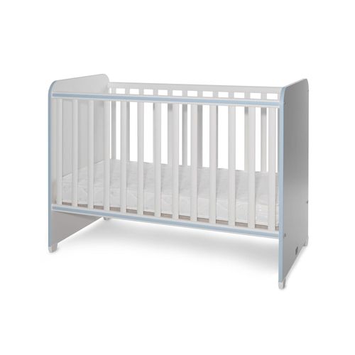 3800166104607 - Babybett Sweet Dream 124 x 68 x 95 cm Unterbettrahmen mit zwei Ebenen blau 3800166104607 - Babybett Sweet Dream 124 x 68 x 95 cm Unterbettrahmen mit zwei Ebenen blau