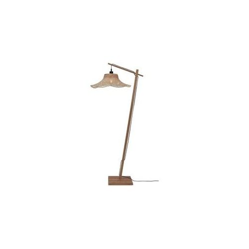 8716248090278 - Good&mojo - good&mojo Stehleuchte Ibiza in Natur E27 500mm - brown