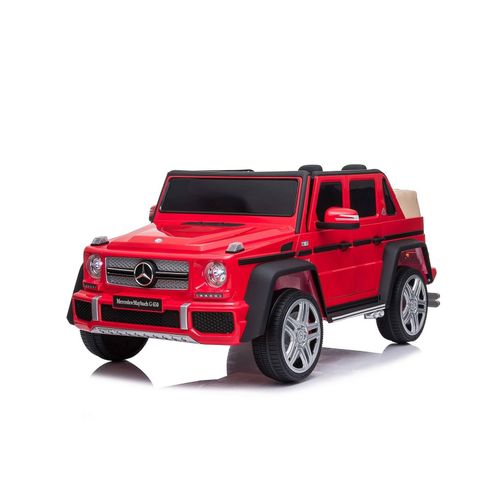 3800931040956 - Kinderauto Elektroauto Maybach G650 Fernbedienung Bluetooth Kofferraum rot