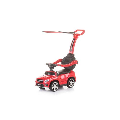 3800931031817 - Rutscher Mercedes Benz GL63 AMG 3 in 1 Schubstange Ledersitz Dach rot