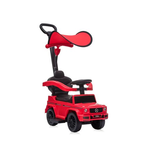 3800151970545 - Kinder Rutschauto Mercedes Benz G350D Sonnendach Schiebestange Musik rot 3800151970545 - Kinder Rutschauto Mercedes Benz G350D Sonnendach Schiebestange Musik rot