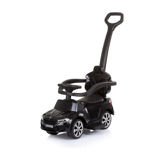 3800931055202 - Kinder Rutschauto BMW 2 in 1 lizenziert Schubstange Musikfunktion schwarz
