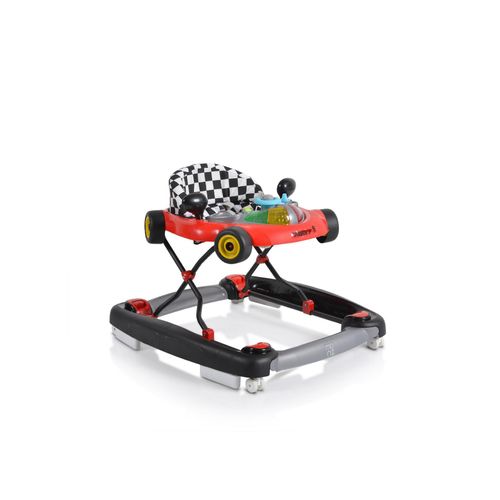 3800146244231 - Lauflernhilfe Prixy 2 in 1 Schaukelfunktion Spielcenter Lichteffekte rot