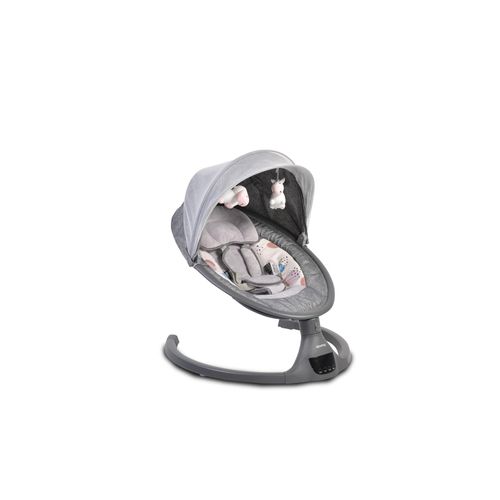 3800146248109 - Babywippe iSwing Musikfunktion Timer Fernbedienung Aluminiumrahmen grau 3800146248109 - Babywippe iSwing Musikfunktion Timer Fernbedienung Aluminiumrahmen grau